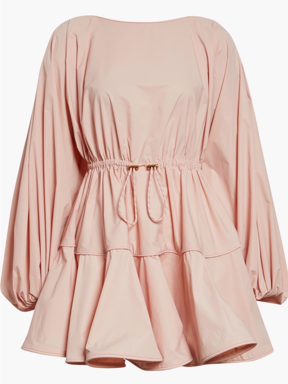 NWT Zimmermann Peach Alchemy Mini Dress | Size 1 (US 6) Ruffle Tiered